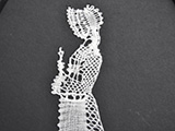 Knyppladespets　Bobbin Lace ボビンレース